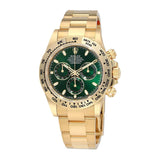 Rolex Cosmograph Daytona Watch | Green/Gold