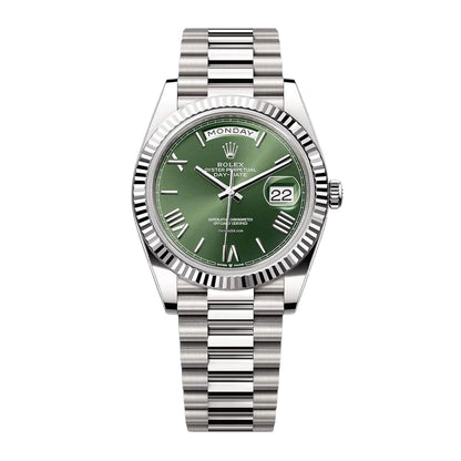 Rolex Day-Date 228239-0033 “Green Dial”