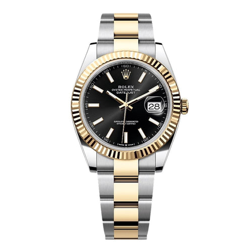 Datejust Oystersteel 126333 'Gold White'